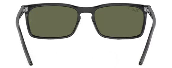 RB393 RAY-BAN RB4435 901/58 59 BLACK / GREEN POLARIZED
