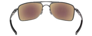 OK242 OAKLEY GAUGE 8 OO4124 412406 62 MATTE GUNMETAL / PRIZM SAPPHIRE POLARIZED