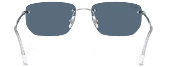 RB701 RAY-BAN RB3768 003/80 56 SILVER / DARK BLUE