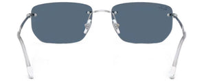 RB701 RAY-BAN RB3768 003/80 56 SILVER / DARK BLUE