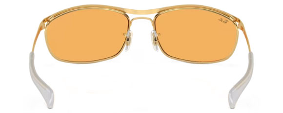 RB360 RAY-BAN OLYMPIAN I DELUXE RB3119M 001/13 62 GOLD / ORANGE