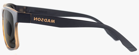 MS030 MADSON PIVOT XL  47-XL-1602 BLACK TORTOISE FADE / GREY POLARIZED