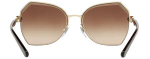 G29 BVLGARI BV6102B 278/13 59 PALE GOLD / BROWN GRADIENT