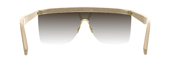 SL28 SAINT LAURENT SL 537 PALACE-002 99 IVORY - IVORY - BROWN