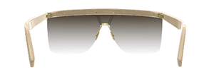 SL28 SAINT LAURENT SL 537 PALACE-002 99 IVORY - IVORY - BROWN