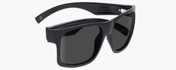 MS003 MADSON CAMINO 30-9922 60 BLACK ON BLACK / GREY POLARIZED