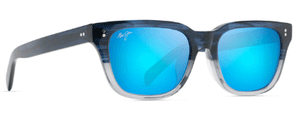 MJM074 MAUI JIM LIKEKE B894-03 54 BLUE GREY GRADIENT / BLUE HAWAII