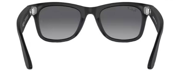 RB575 RAY-BAN META WAYFARER RW4008 601ST3 53 BLACK / GREY POLARIZED