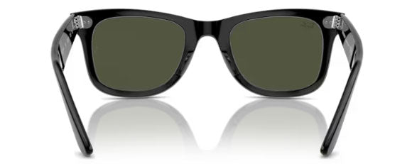 RB493 RAY-BAN WAYFARER RB2140 901 54 BLACK / GREEN