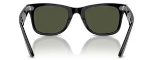 RB493 RAY-BAN WAYFARER RB2140 901 54 BLACK / GREEN