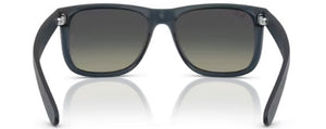 RB661 RAY-BAN JUSTIN RB4165 681311 55 RUBBER BLUE / GRADIENT GRAY