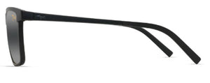 MJM020 MAUI JIM MYMAUI ONE WAY MM875-001 55 BLACK MATTE / NEUTRAL GREY BI GRADIENT