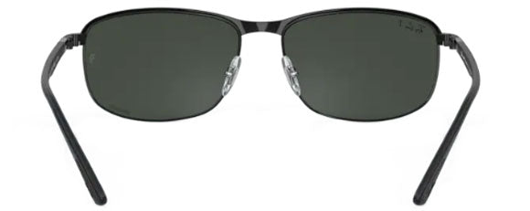 F243 RAY-BAN RB3671CH 186/K8 60 BLACK / DARK GREY POLARIZED