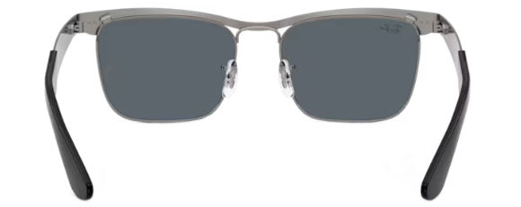 RB626 RAY-BAN WAYFARER DELUXE RB3875 029/R5 53 SANDBLASTED GUNMETAL ON GUNMETAL / BLUE