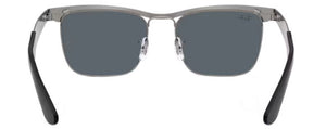 RB626 RAY-BAN WAYFARER DELUXE RB3875 029/R5 53 SANDBLASTED GUNMETAL ON GUNMETAL / BLUE