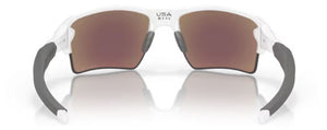 OK305 OAKLEY FLAK 2.0 XL OO9188 918894 59 POLISHED WHITE / PRIZM SAPPHIRE