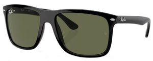 RB412 RAY-BAN BOYFRIEND TWO RB4547 601/58 60 BLACK / GREEN POLARIZED