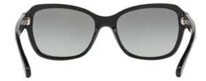 C191 COACH L1010 HC8232 551011 56 BLACK / DARK GREY GRADIENT