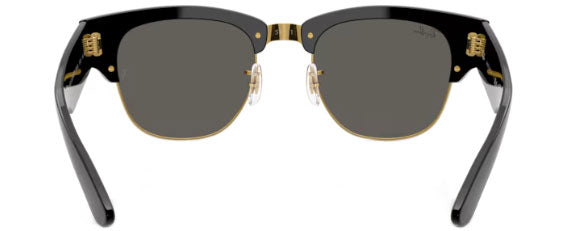 RB638 RAY-BAN MEGA CLUBMASTER RB0316S 6826J5 51 BLACK ON GOLD / ULTRA BLACK