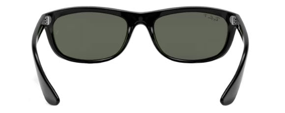 RB513 RAY-BAN BALORAMA RB4089 601/58 62 BLACK / G-15 GREEN POLARIZED