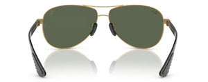 RB490 RAY-BAN RB8331M F00871 61 GOLD / DARK GREEN