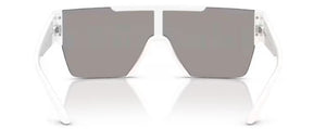 BB038 BURBERRY BE4291 3007/H 38 WHITE / GREY TAMPO SILVER GOLD