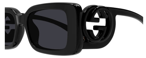 G217 GUCCI GG1325S-001 54 BLACK  / GREY