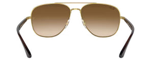 RB529 RAY-BAN RB3683 001/51 56 ARISTA GOLD / CLEAR GRADIENT BROWN