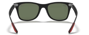 RB503 RAY-BAN FERRARI RB4195M F60271 52 BLACK ON BLACK  / GREEN CLASSIC