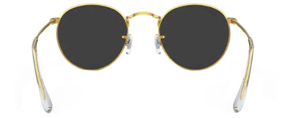 D349 RAY-BAN ROUND METAL RB3447 919648 53 ROUND METAL / BLACK POLARIZED