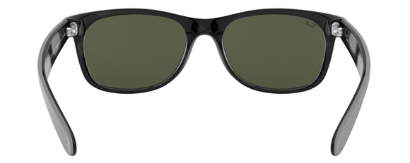 D339 RAY-BAN NEW WAYFARER RB2132 646431 52 MATTE GRAY / GREEN