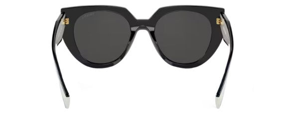 PR125 PRADA PR 14WS 09Q5S0 52 BLACK TALC / DARK GREY