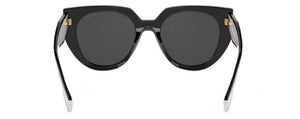 PR125 PRADA PR 14WS 09Q5S0 52 BLACK TALC / DARK GREY