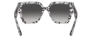 DG41 DOLCE & GABBANA DG4438 32878G 55 BLACK LACE / GREY GRADIENT