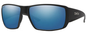 SM14 SMITH GUIDE'S CHOICE 20494712462QG MATTE BLACK  / CHROMA POP BLUE MIRRORED POLARIZED