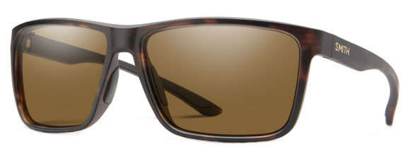 SM41 SMITH RIPTIDE 203682N9P61L5 MATTE TORTOISE  / CHROMAPOP GLASS BROWN POLARIZED