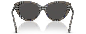 BB046 BURBERRY BE4457 416687 55 CHECK LICHEN / DARK GREY