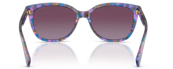 C189 COACH L109 HC8132 52888H 57 PURPLE CONFETTI TORTOISE / PURPLE GRADIENT