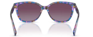 C189 COACH L109 HC8132 52888H 57 PURPLE CONFETTI TORTOISE / PURPLE GRADIENT