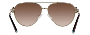 T138 TIFFANY TF3092 60213B 59 PALE GOLD / BROWN GRADIENT