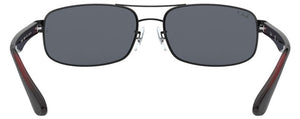 F20 RAY-BAN RB3445 006/P2 64 POLARIZED MATTE BLACK / DARK GRAY