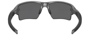 OK253 OAKLEY FLAK 2.0 XL OO9188 9188F8 59 STEEL / PRIZM BLACK POLARIZED