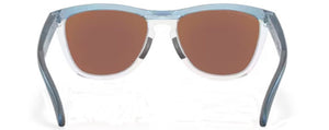 OK162 OAKLEY FROGSKINS RANGE OO9284 928409 55 TRANSPARENT STONEWASH / PRIZM DEEP WATER MIRRORED POLARIZED