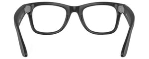 RB582 RAY-BAN META WAYFARER RW4006 601S1M 50 MATTE BLACK / TRANSITIONS  GRAPHITE GREEN PHOTOCHROMIC