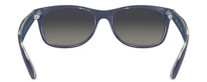 F6 RAY-BAN NEW WAYFARER RB2132 605371 55 BLUE / GREY