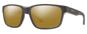 SM02 SMITH BASECAMP 201929FRE59QE MATTE GRAVY / CHROMA POP BRONZE MIRRORED POLARIZED