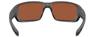 P108 COSTA FANTAIL PRO 6S9079 907910 60 MATTE GRAY / GREEN MIRROR POLARIZED