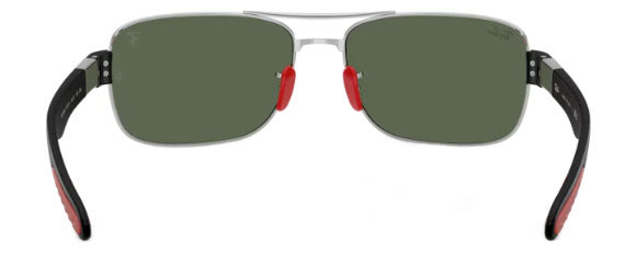 RB597 RAY-BAN RB3763M F03171 64 SILVER / DARK GREEN