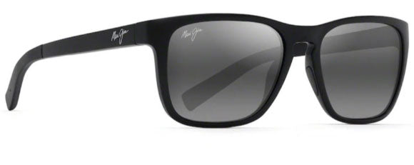 MJ365 MAUI JIM LONGITUDE 762-2M MATTE BLACK / NEUTRAL GREY POLARIZED