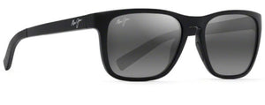 MJ365 MAUI JIM LONGITUDE 762-2M MATTE BLACK / NEUTRAL GREY POLARIZED